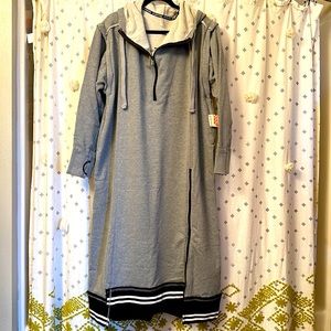 NEW Free people movement long tunic hooded sweatshirt size medium